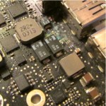 Traces de corrosion suite à dommage liquide !