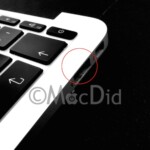 Un très léger "poc" au niveau du port USB droit